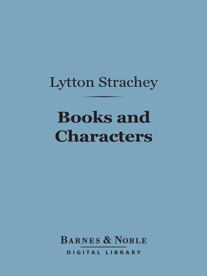 cover image of Books and Characters (Barnes & Noble Digital Library)